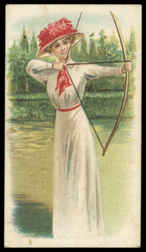 Wills Overseas - 'Sporting Girls' (1913) - Archery