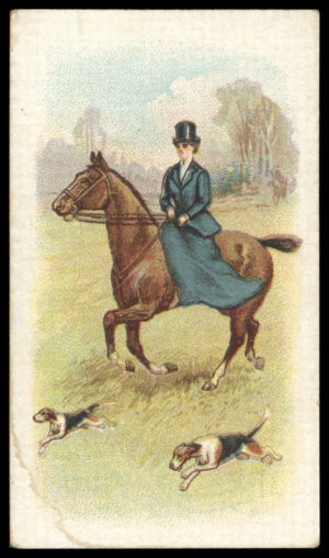 Wills Overseas - 'Sporting Girls' (1913) - Hunting