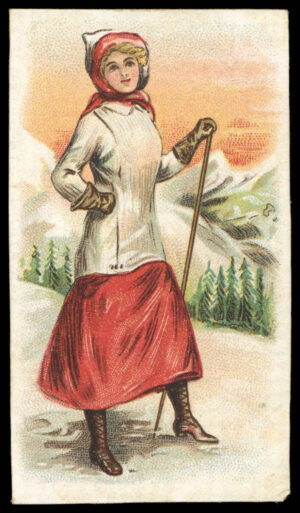 Wills Overseas - 'Sporting Girls' (1913) - Mountaineering