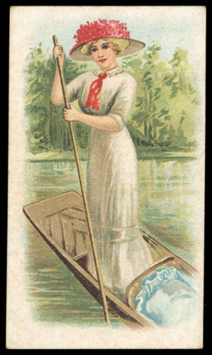 Wills Overseas - 'Sporting Girls' (1913) - Punting
