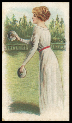 Wills Overseas - 'Sporting Girls' (1913) - Quoits