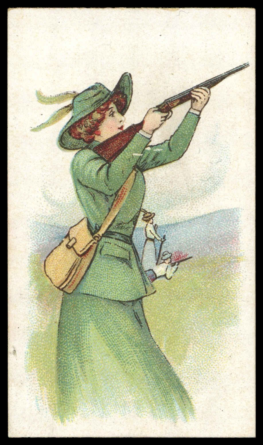 Wills Overseas - 'Sporting Girls' (1913) - Shooting Wills Overseas - 'Sporting Girls' (1913) - Shooting
