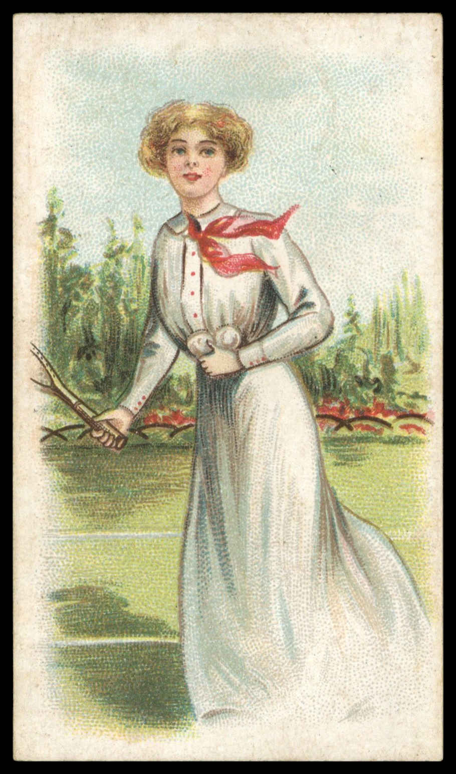 Wills Overseas - 'Sporting Girls' (1913) - Tennis Wills Overseas - 'Sporting Girls' (1913) - Tennis