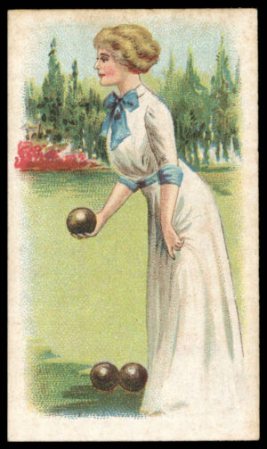 Wills Overseas - 'Sporting Girls' (1913) - Bowls