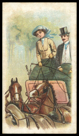 Wills Overseas - 'Sporting Girls' (1913) - Four in Hand