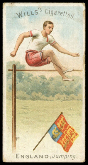 Wills - 'Sports of All Nations (Birds Eye)' (1900) - England - Jumping