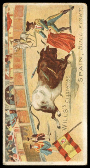 Wills - 'Sports of All Nations (Gold Flake)' (1900) - Spain - Bull Fight