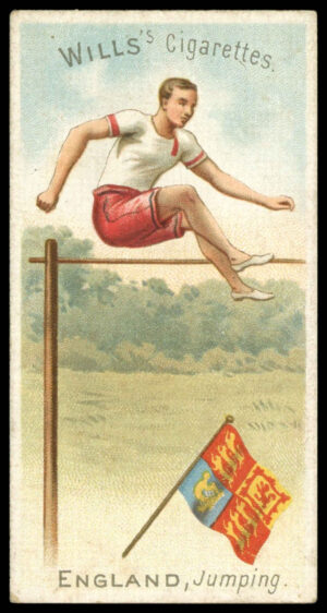 Wills - 'Sports of All Nations' (1900) - England - Jumping