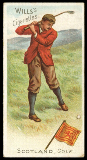 Wills - 'Sports of All Nations' (1900) - Scotland - Golf