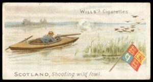 Wills - 'Sports of All Nations' (1900) - Scotland - Shooting Wild Fowl