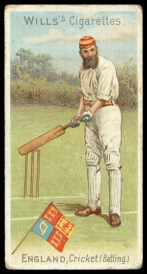 Wills - 'England - Cricket (Batting)' - Sports of All Nations (1900)