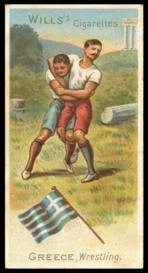 Wills - 'Greece- Wrestling' - Sports of All Nations (1900)