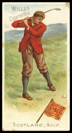 Wills - 'Scotland - Golf' - Sports of All Nations (1900)