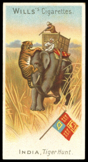 Wills - 'India - Tiger Hunt' - Sports of All Nations (1900)
