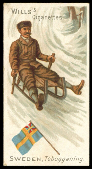 Wills - 'Sweden - Toboganning' - Sports of All Nations (1900)