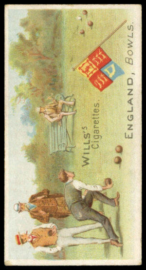 Wills - 'England - Bowls' - Sports of All Nations (1900)