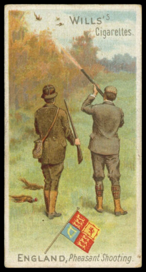 Wills - 'Sports of All Nations (Three Castles)' (1900) - England - Pheasant Shooting