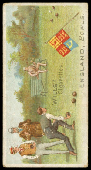 Wills - 'Sports of All Nations (Three Castles)' (1900) - England - Bowls