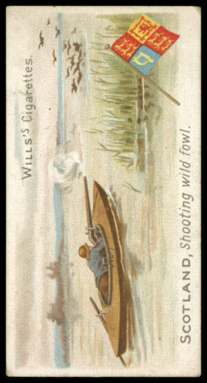 Wills - 'Sports of All Nations (Three Castles)' (1900) - Scotland - Shooting Wild Fowl