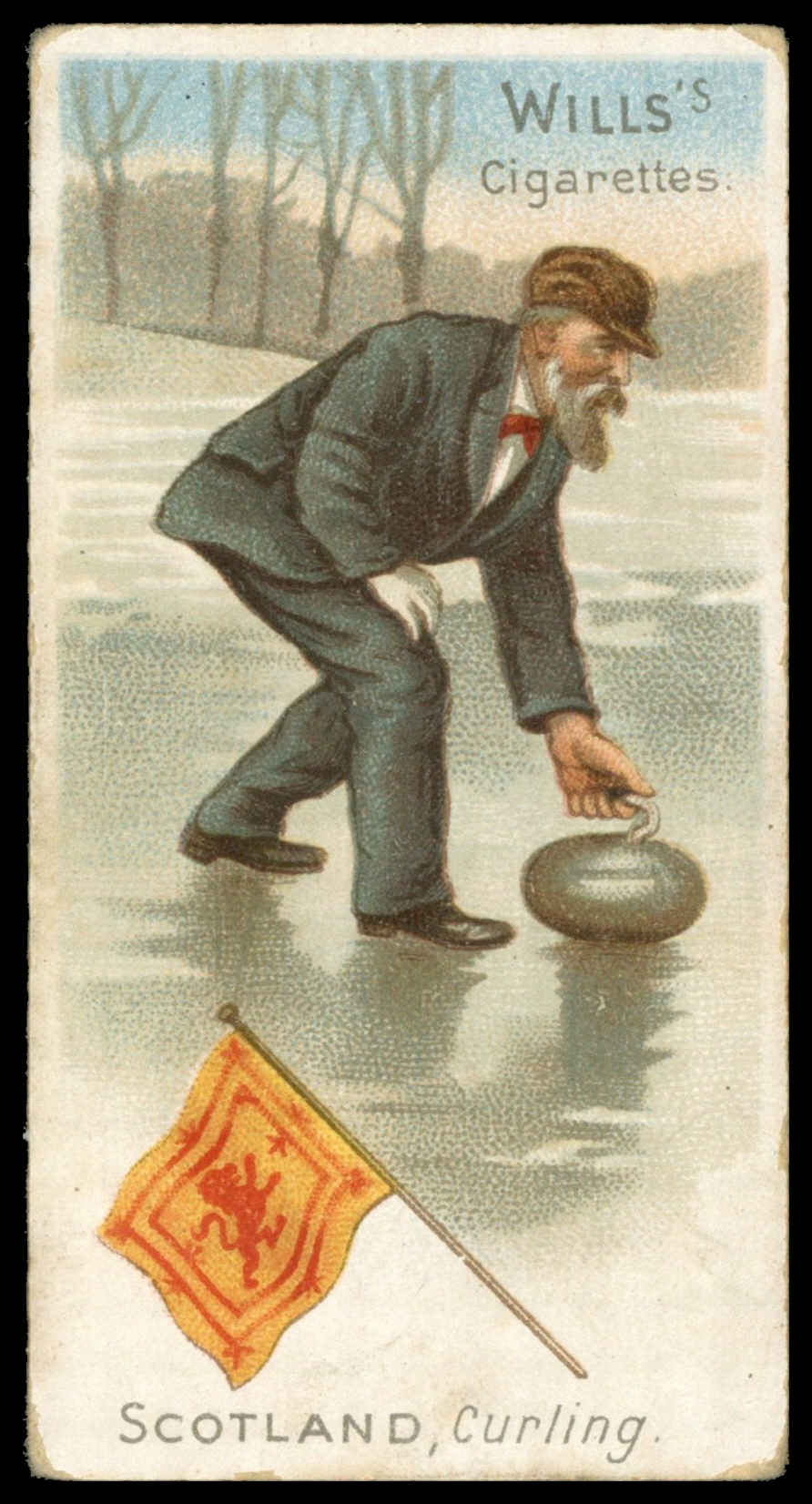 Wills - 'Sports of All Nations (Westward Ho)' (1900) - Scotland - Curling Wills - 'Sports of All Nations (Westward Ho)' (1900) - Scotland - Curling