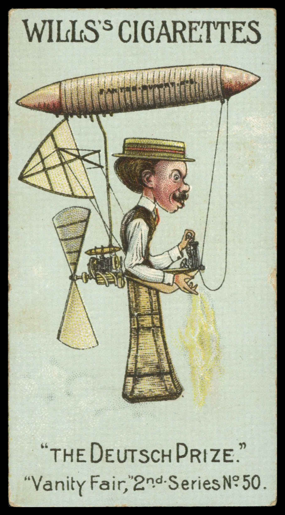 Wills - 'Vanity Fair (S2)' (1902) - M. Santos Dumont Wills - 'Vanity Fair (S2)' (1902) - M. Santos Dumont