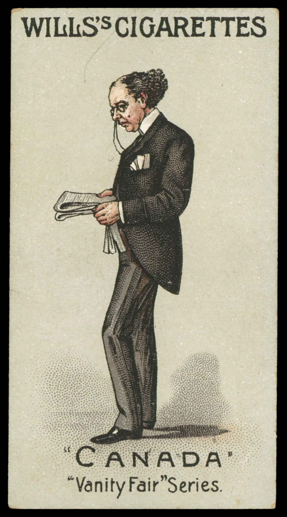 Wills - 'Vanity Fair (Unn)' (1902) - Sir Wilfred Laurier (Canada PM) Wills - 'Vanity Fair (Unn)' (1902) - Sir Wilfred Laurier (Canada PM)