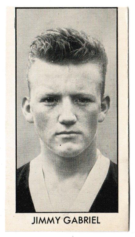 Wizard - 'Football Stars of 1959' (1959) - #12 - Jimmy Gabriel (Dundee) Wizard - 'Football Stars of 1959' (1959) - #12 - Jimmy Gabriel (Dundee)