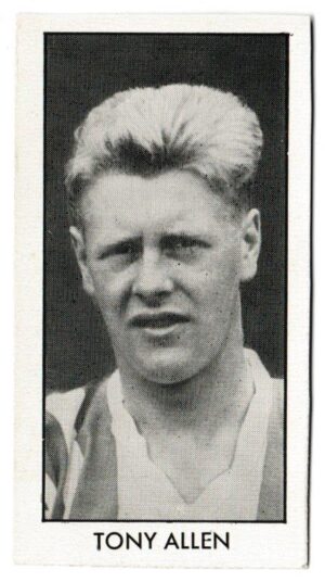 Wizard - 'Football Stars of 1959' (1959) - #17 - Tony Allen (Stoke City) Wizard - 'Football Stars of 1959' (1959) - #17 - Tony Allen (Stoke City)