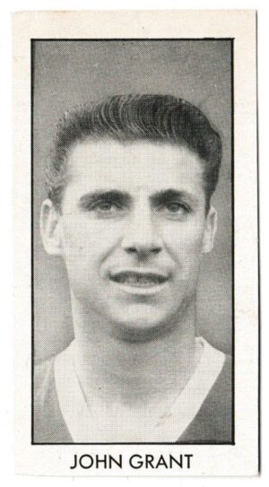 Wizard - 'Football Stars of 1959' (1959) - #2 - John Grant (Hibernian) Wizard - 'Football Stars of 1959' (1959) - #2 - John Grant (Hibernian)