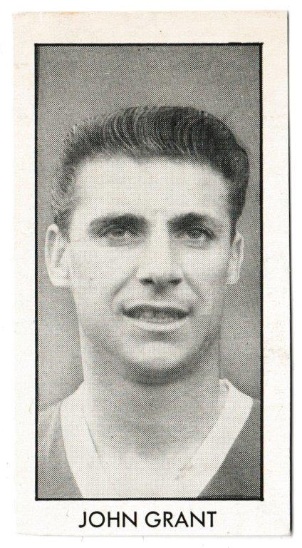 Wizard - 'Football Stars of 1959' (1959) - #2 - John Grant (Hibernian) Wizard - 'Football Stars of 1959' (1959) - #2 - John Grant (Hibernian)