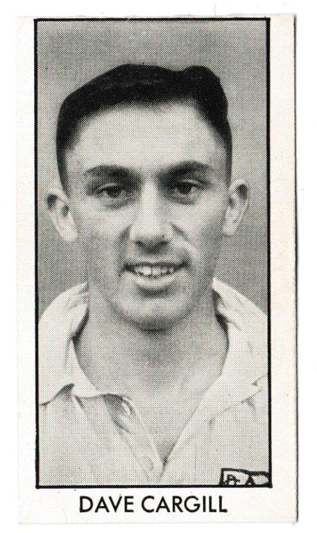 Wizard - 'Football Stars of 1959' (1959) - #36 - Dave Cargill (Derby County) Wizard - 'Football Stars of 1959' (1959) - #36 - Dave Cargill (Derby County)