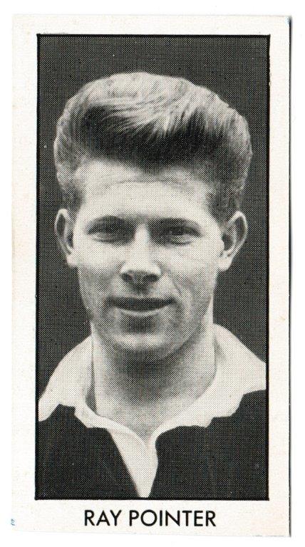 Wizard - 'Football Stars of 1959' (1959) - #39 - Ray Pointer (Burnley) Wizard - 'Football Stars of 1959' (1959) - #39 - Ray Pointer (Burnley)
