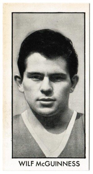Wizard - 'Football Stars of 1959' (1959) - #43 - Wilf McGuinness (Manchester United)