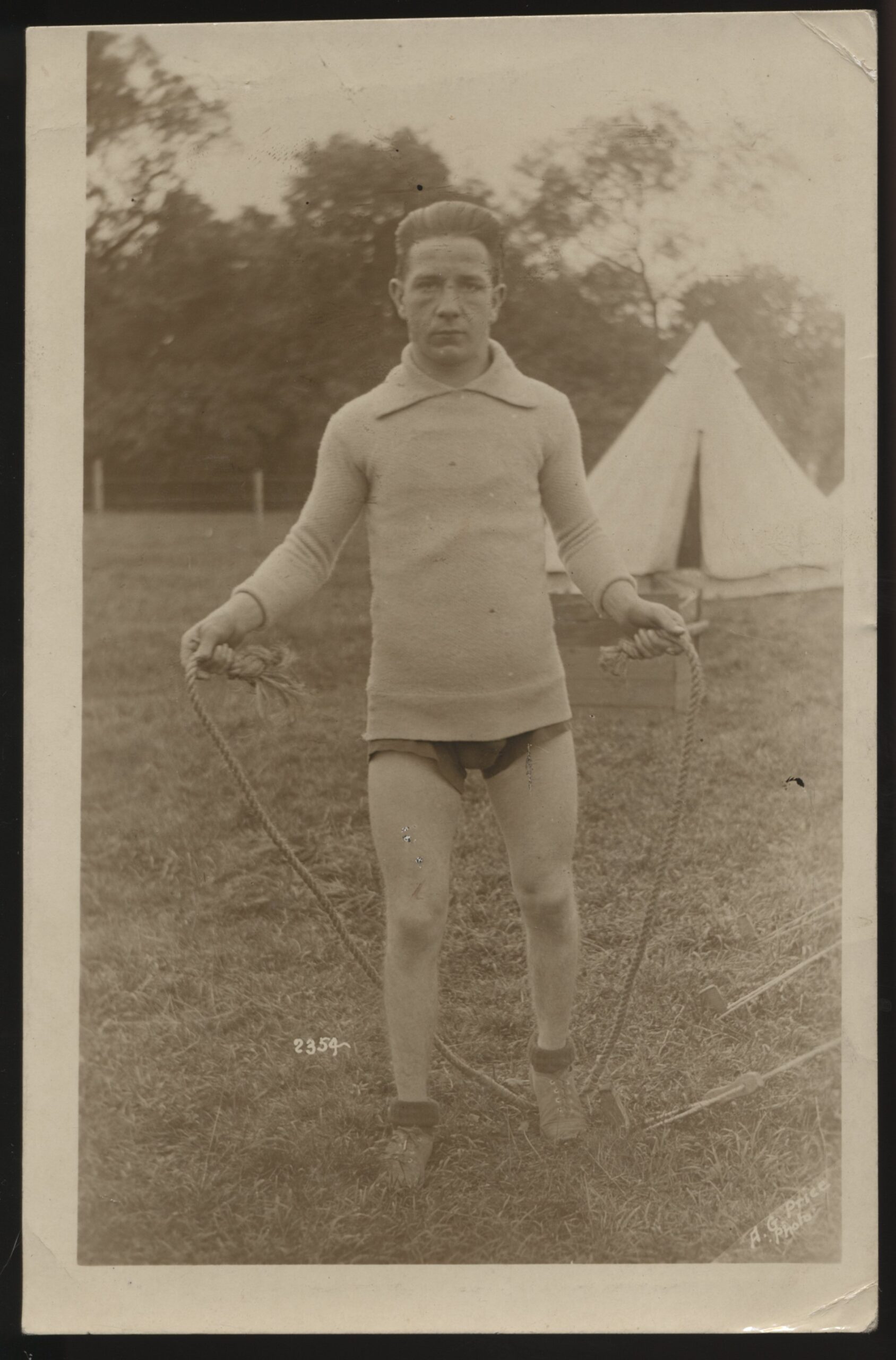 A G Price - 'Jack Hendrie Light Weight Boxing Champion' (c1918) - Unused Postcard A G Price - 'Jack Hendrie Light Weight Boxing Champion' (c1918) - Unused Postcard