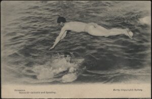 Kerry Sydney - 'Series 22 - Atheltic & Sporting - Swimming' (Undated) - Unused Postcard