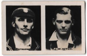 Young Britain - 'Favourite Cricketers' (1922) - Card #17&18 - Strudwick & Hitch